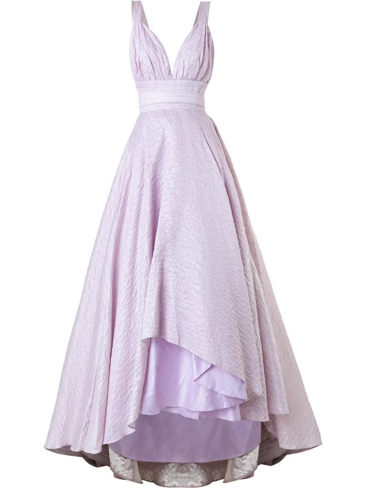 Bambah - Magnolia Gown - Women - Polyester - 10, Pink/purple, Polyester