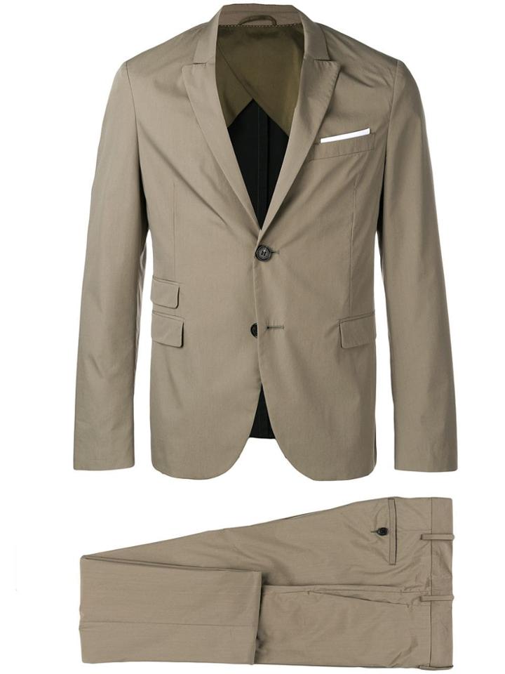 Neil Barrett Single Breasted Suit - Green