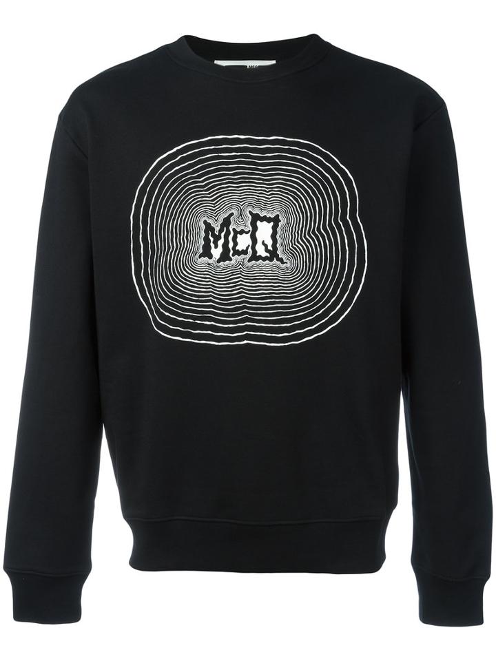 Mcq Alexander Mcqueen Mcq Stylised Logo Sweatshirt, Men's, Size: Xl, Black, Cotton