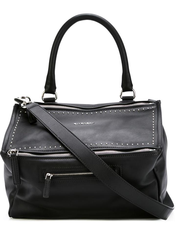 Givenchy Medium Pandora Tote, Women's, Black, Calf Leather