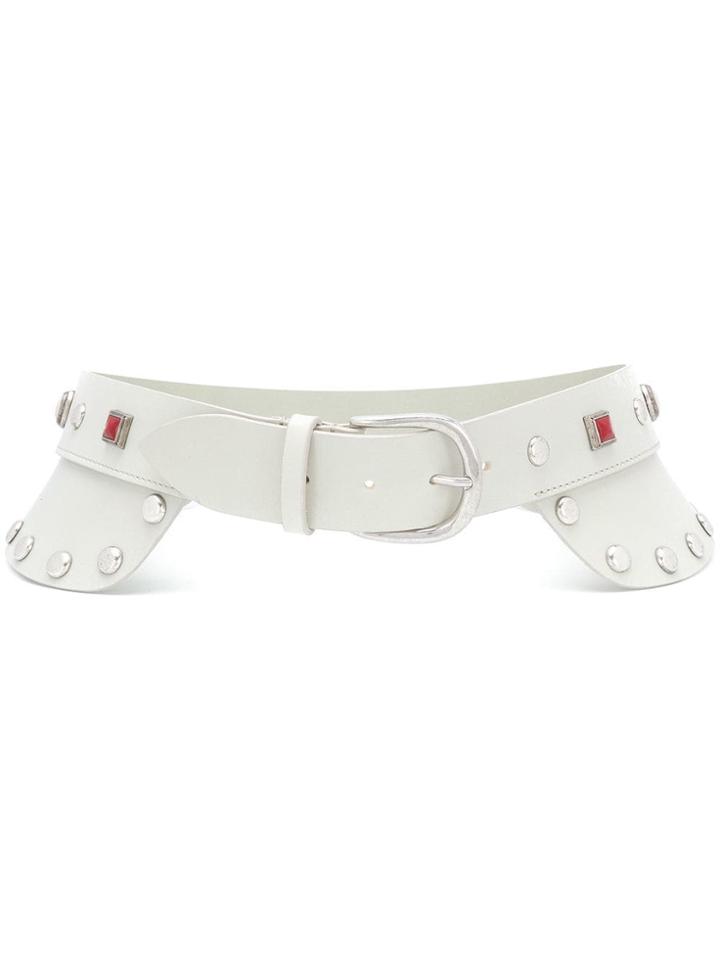 Isabel Marant Creety Belt - White