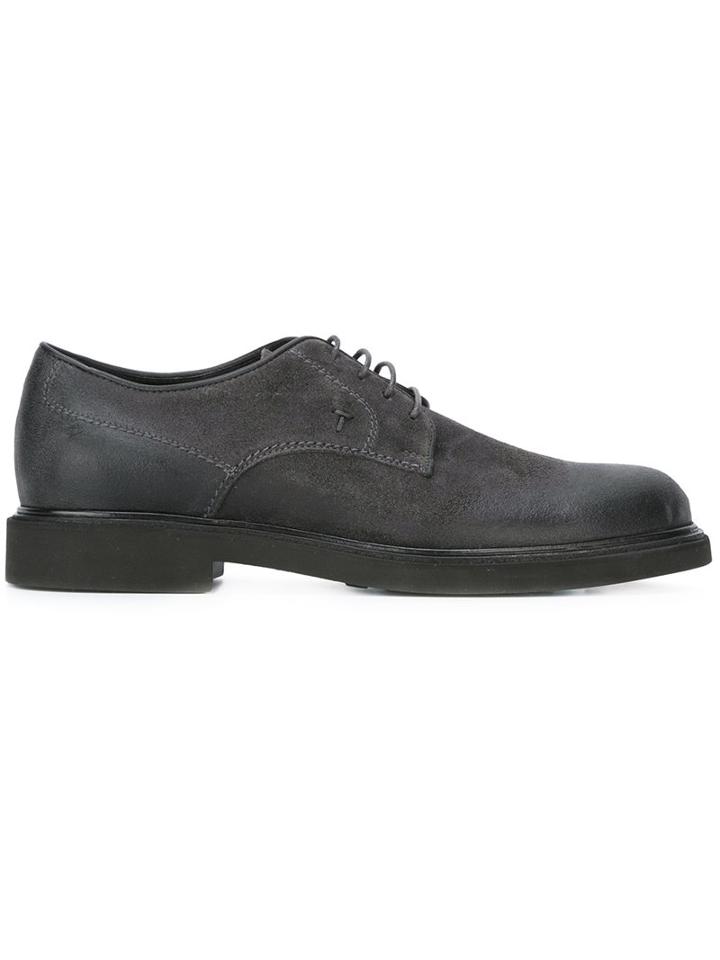 Tod's Distressed Derby Shoes