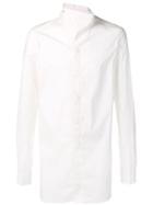 Rick Owens Funnel Neck Shirt - White