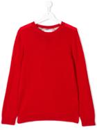 Burberry Kids Knight Logo Jumper - Red