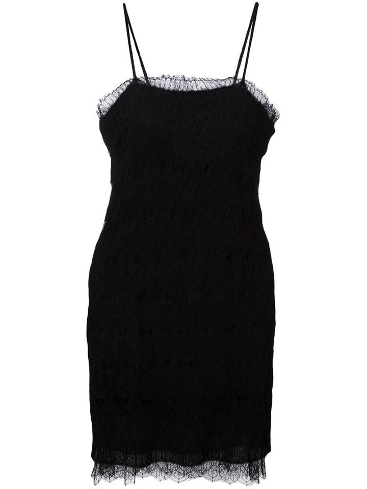 Etro Lace Overlay Cami Dress