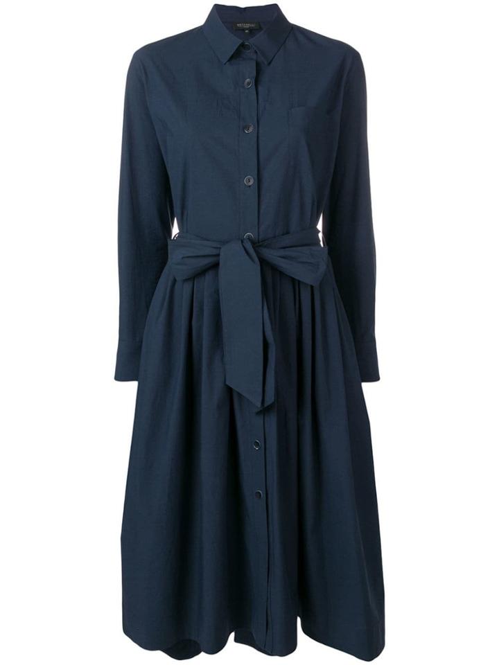 Antonelli Maxi Shirt Dress - Blue