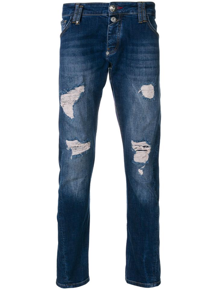 Philipp Plein Fool Jeans - Blue