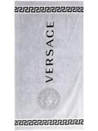 Versace Medusa Beach Towel - Black