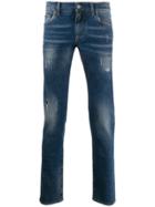 Dolce & Gabbana Skinny Faded Jeans - Blue