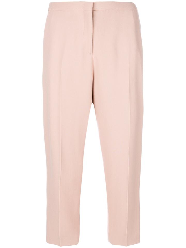 No21 Tapered Crop Trousers - Nude & Neutrals