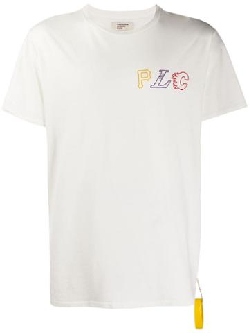 Pasadena Leisure Club Oversized Logo Print T-shirt - White
