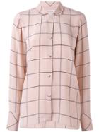 Valentino - Buttoned Shirt - Women - Silk - 40, Pink/purple, Silk