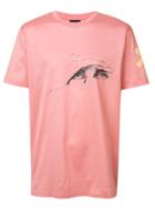 Lanvin Lanvin X Cédric Rivrain 'glare' T-shirt, Men's, Size: Large, Pink/purple, Cotton