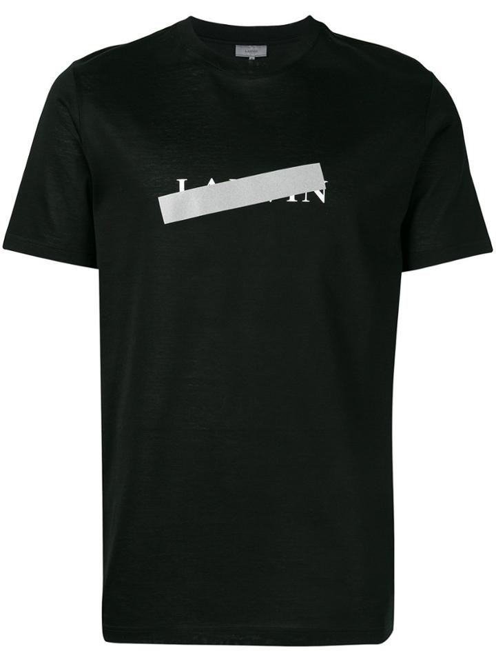 Lanvin Logo Detail T-shirt - Black