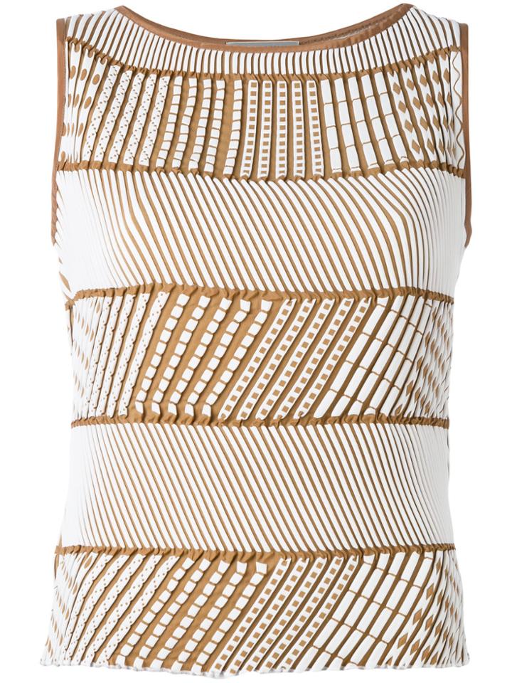 Issey Miyake Men Cloqué Top - White