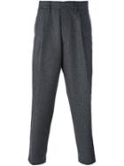 The Gigi 'tongae' Trousers, Men's, Size: 48, Grey, Wool