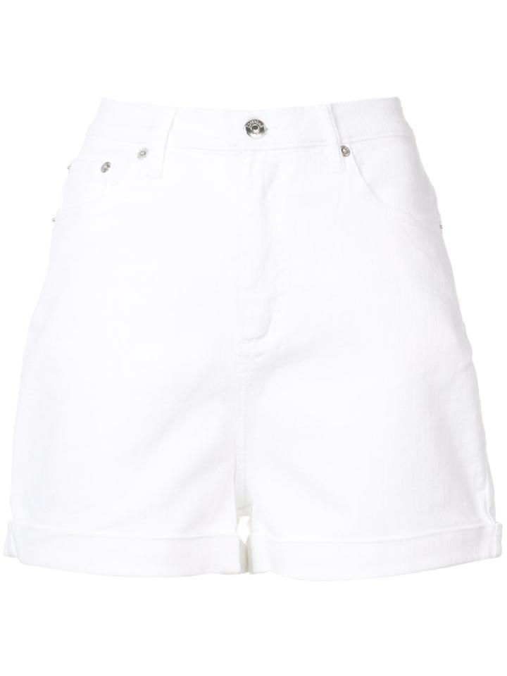 Éditions M.r Angie Denim Shorts - White