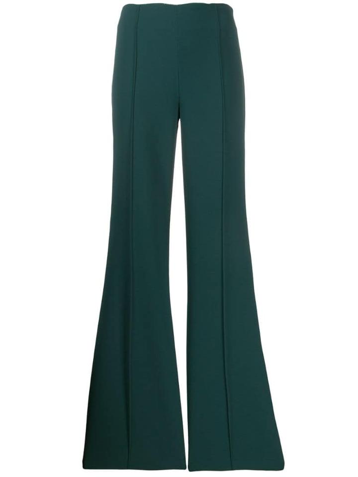 Elisabetta Franchi Wide Leg Trousers - Green