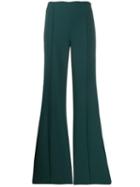 Elisabetta Franchi Wide Leg Trousers - Green