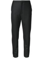 Aula Cropped Trousers, Women's, Size: 0, Black, Polyester/rayon/wool/polyurethane