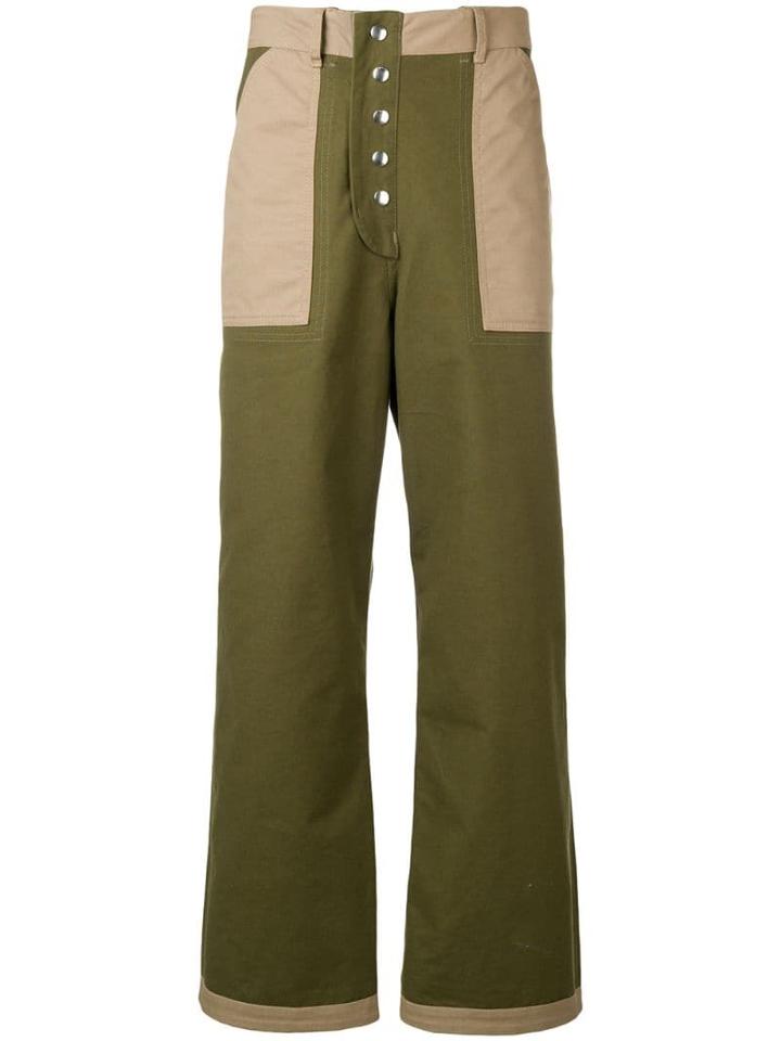 Marni Loose-fit Trousers - Green