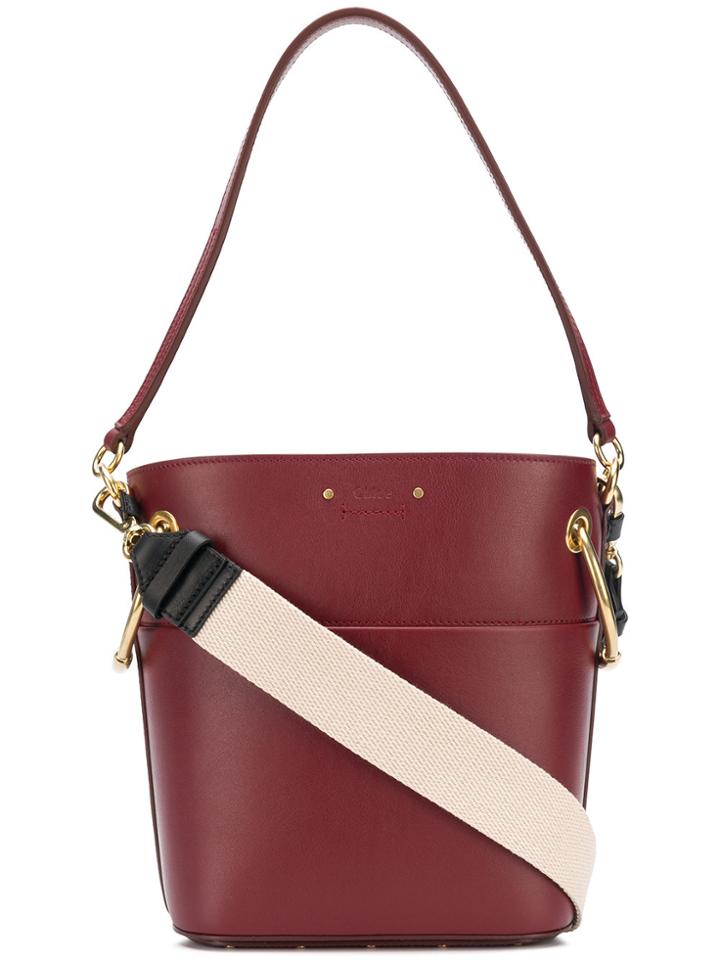 Chloé Roy Bucket Bag - Red