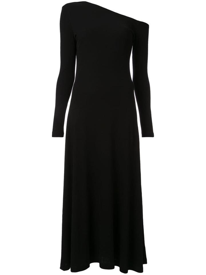 Rosetta Getty Off-shoulder Jersey Dress - Black