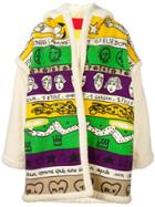 Jc De Castelbajac Vintage Graphic Printed Oversized Jacket -