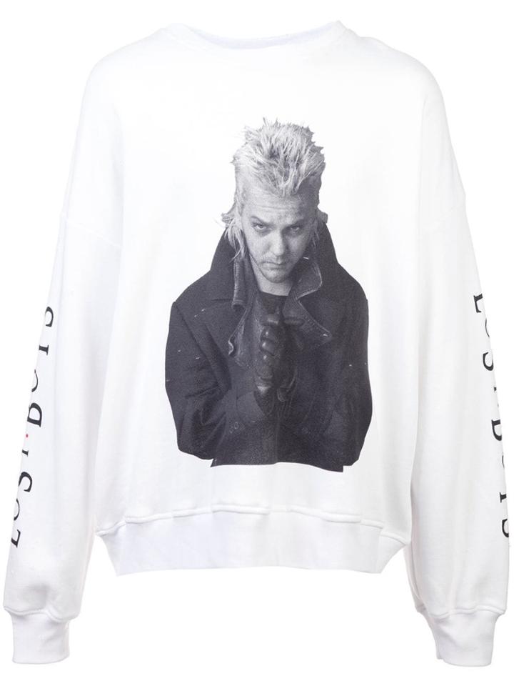 Amiri The Lost Boys Printed Sweatshirt - White