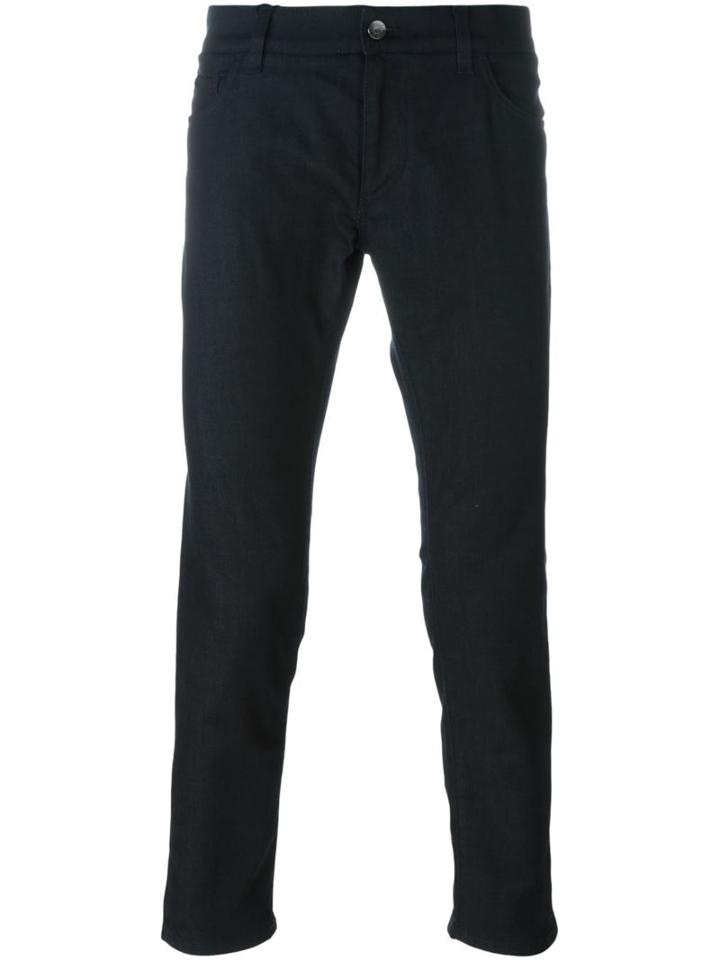 Dolce & Gabbana Slim Fit Jeans, Men's, Size: 54, Cotton/spandex/elastane
