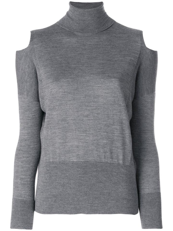 Zanone Cut-out Jumper - Grey