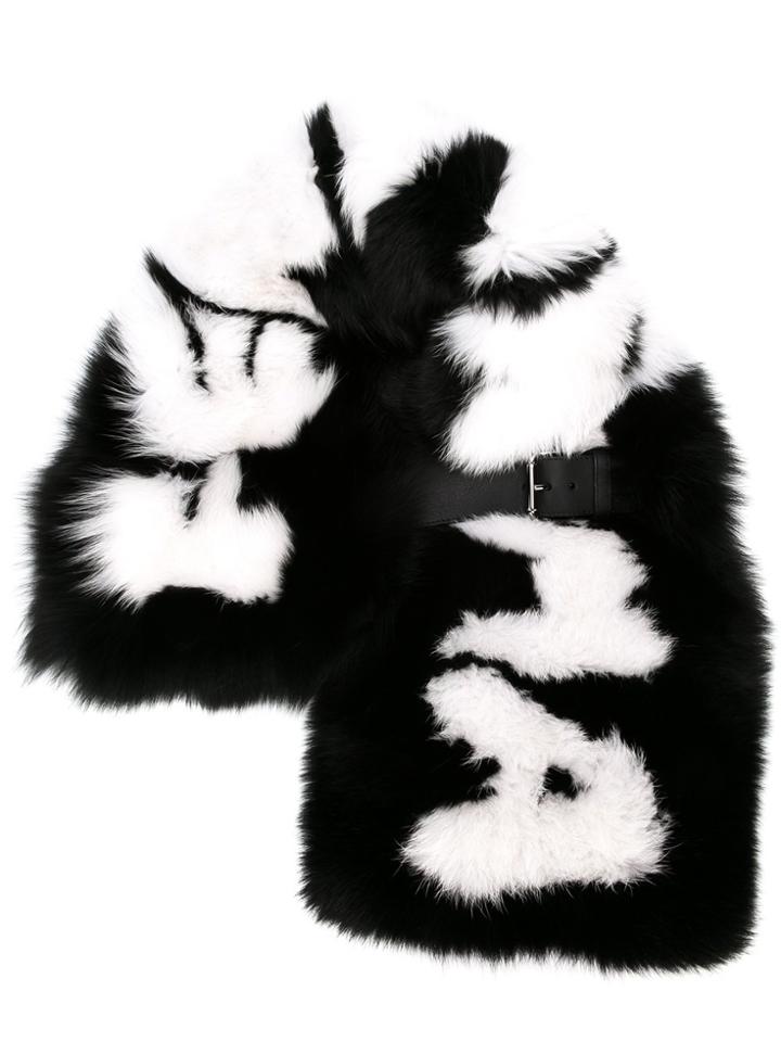 Fendi Fendi Roma Scarf - Black