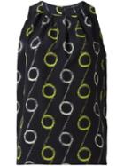 Etro Circle Print Sleeveless Blouse