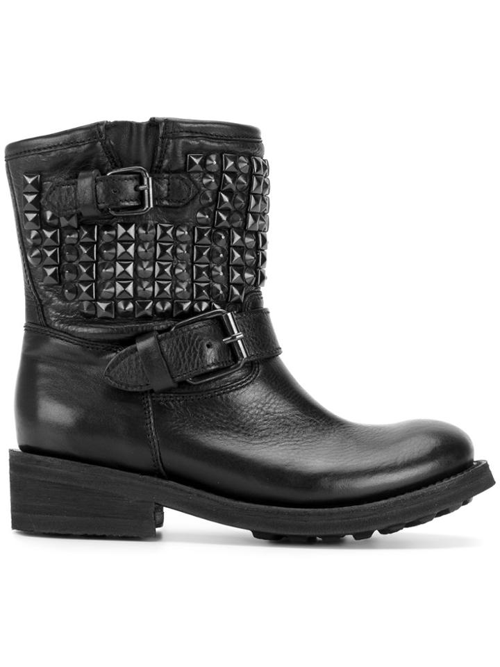 Ash Destroyer Ankle Boots - Black