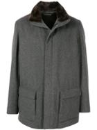 Loro Piana Winter Voyager Textured Coat - Grey