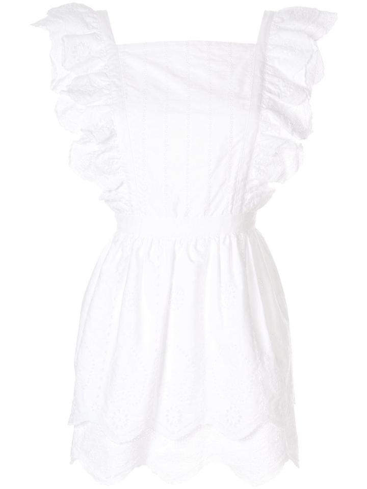 Sir. Delilah Ruffle Mini Dress - White