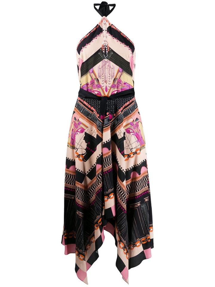 Temperley London Obelisk Printed Dress - Black