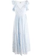 Baum Und Pferdgarten Aiza Paw Long Dress - Blue