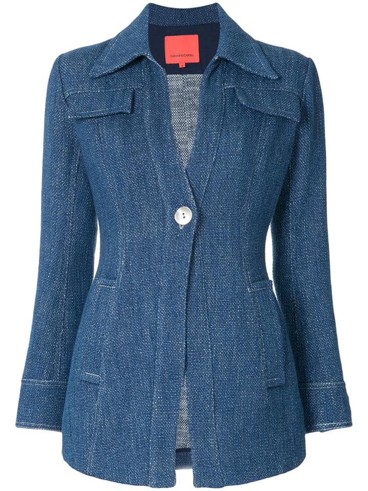 Manning Cartell Lurex Denim Jacket - Blue