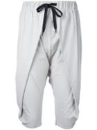 First Aid To The Injured - Calamus Shorts - Women - Cotton - 5, Women's, Grey, Cotton