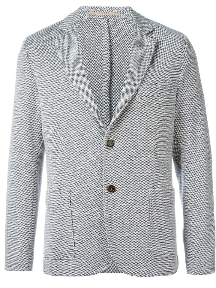 Eleventy Button Blazer