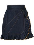 Karen Walker Delta Skirt - Blue