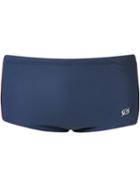 Blue Man Embroidered Logo Trunk, Men's, Size: Gg, Polyamide/spandex/elastane