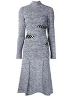 Proenza Schouler Slash Detail Sweater Dress
