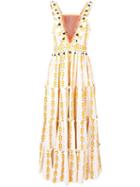Dodo Bar Or Alicia Tiered Dress - Yellow