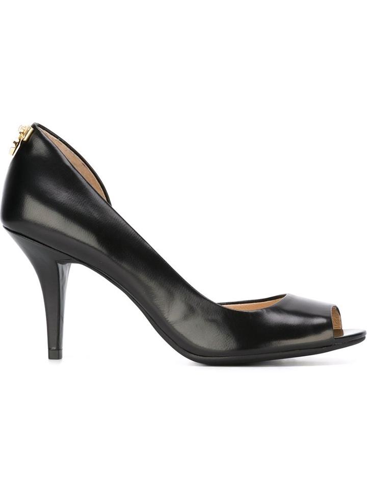 Michael Michael Kors 'hamilton' Peep-toe Pumps