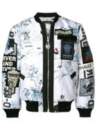 Diesel J-enka Bomber Jacket - White