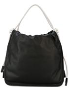 Marni - Slouchy Bag - Women - Calf Leather/acrylic/nylon/polyurethane - One Size, Women's, Black, Calf Leather/acrylic/nylon/polyurethane