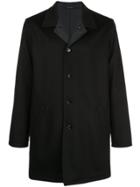 Ermenegildo Zegna Welt Detail Coat - Black