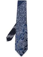 Etro Paisley Pattern Tie - Blue